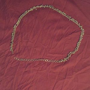 Indian silver belt measurement 35 total length